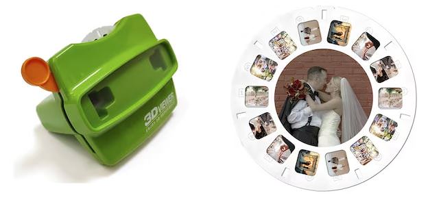 The viewmaster is in Portray Your Story's photo gift guide.